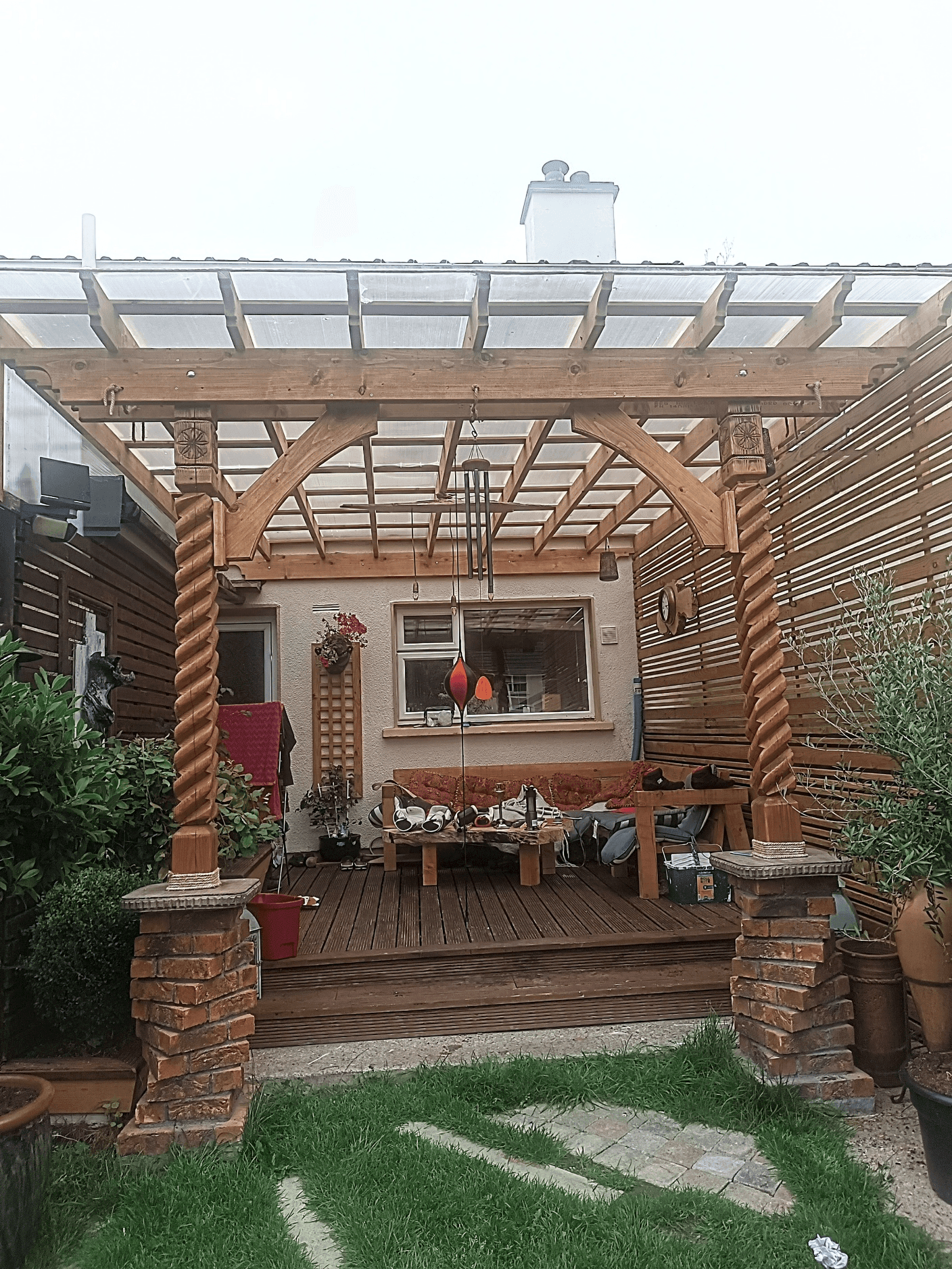 Building Custom Pergolas, composite and timber Deckigs  