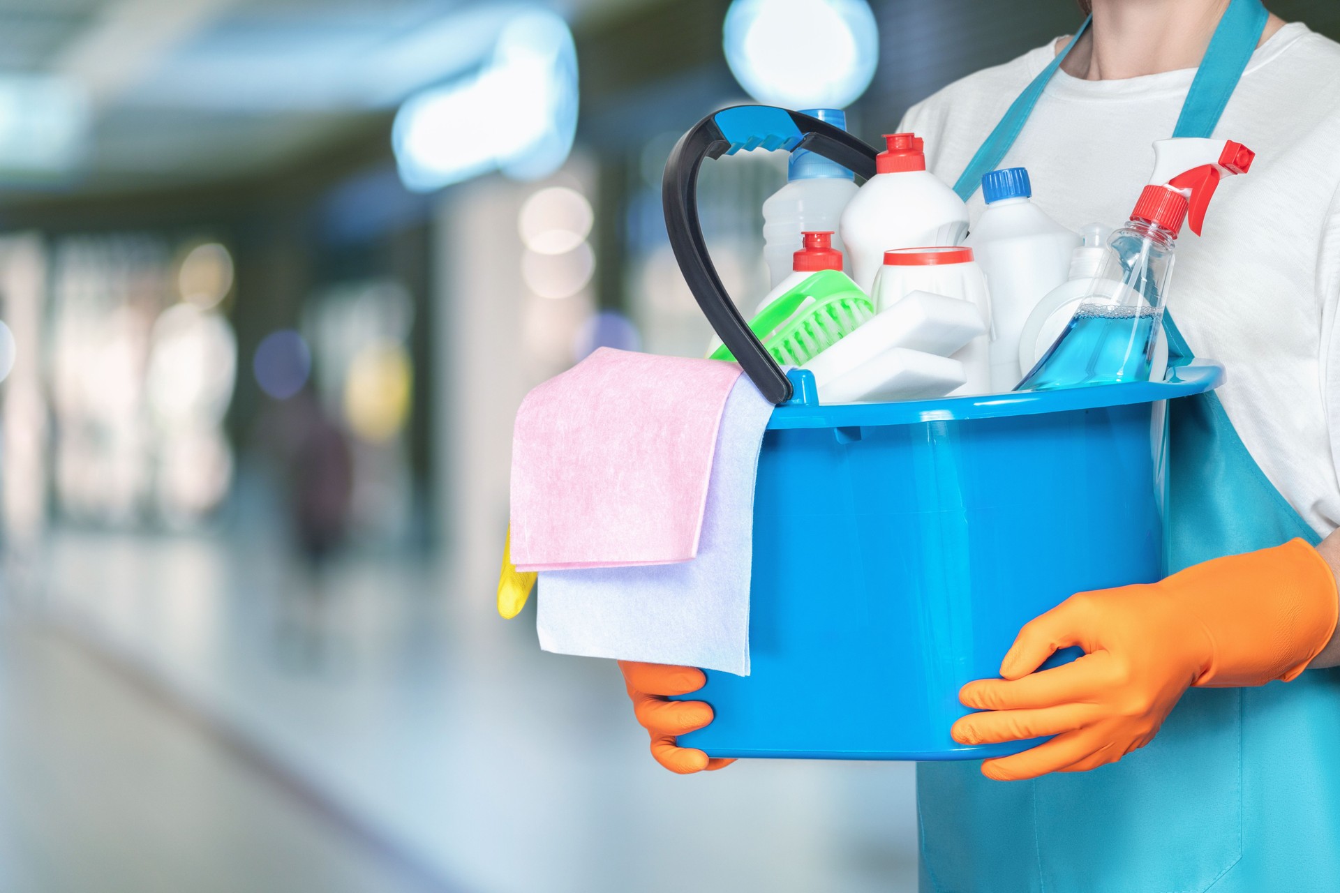 Professional cleaning and cleanliness.